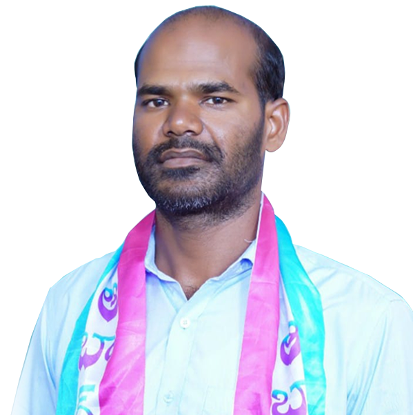 Portrait of a man with a white shirt and pink scarf standing against a blue background